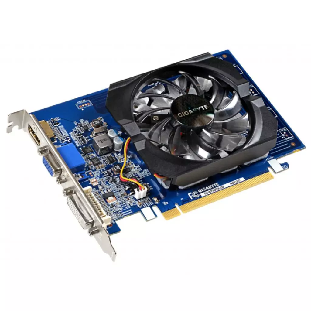 Видеокарта GeForce GT730 2048Mb GIGABYTE (GV-N730D3-2GI) - 1 Видеокарта GeForce GT730 2048Mb GIGABYTE (GV-N730D3-2GI) - 1