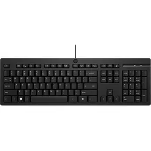 Клавиатура HP 125 USB Ukr Black (266C9AA) Клавиатура HP 125 USB Ukr Black (266C9AA)