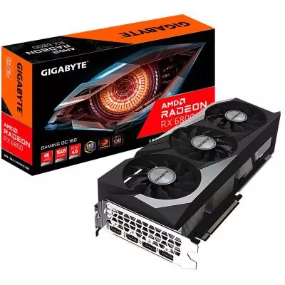 Видеокарта GIGABYTE Radeon RX 6800 16Gb GAMING OC (GV-R68GAMING OC-16GD)