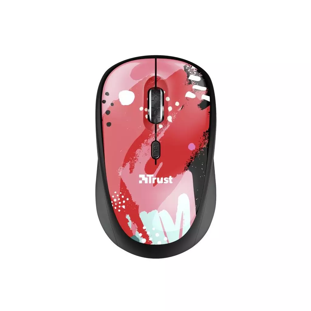 Мышка Trust Yvi Wireless Red Brush (24440) - 1