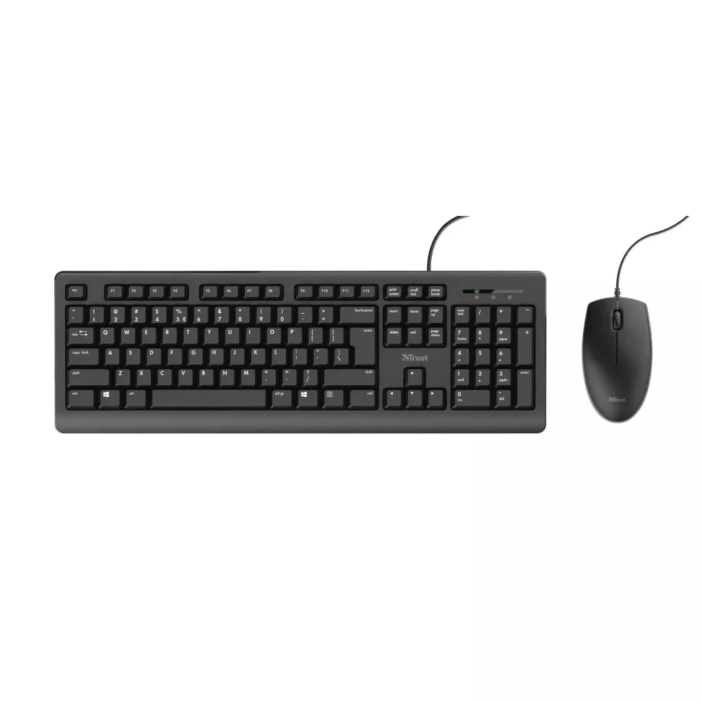 Комплект Trust Primo USB UA Black (24521)