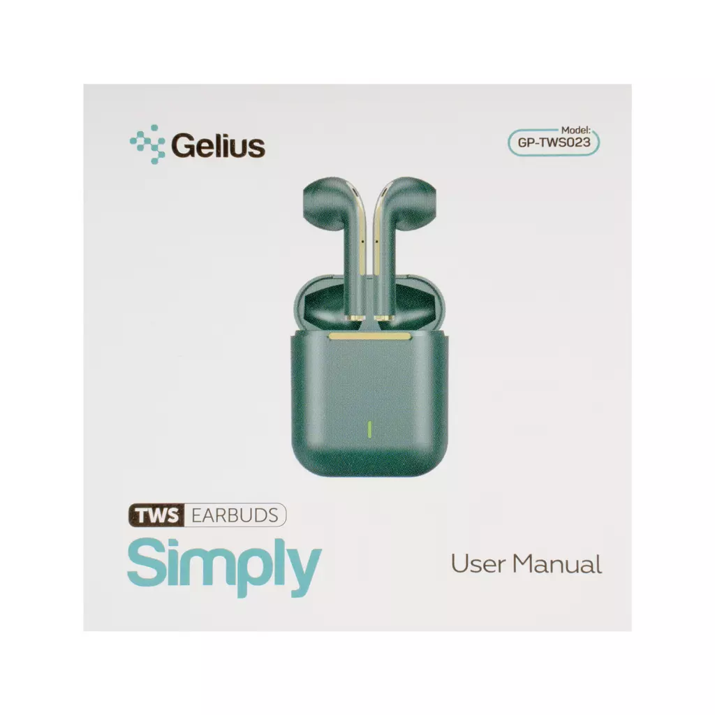 Наушники Gelius Pro Simply GP-TWS023 Blue (00000085963) - 5 Наушники Gelius Pro Simply GP-TWS023 Blue (00000085963) - 5
