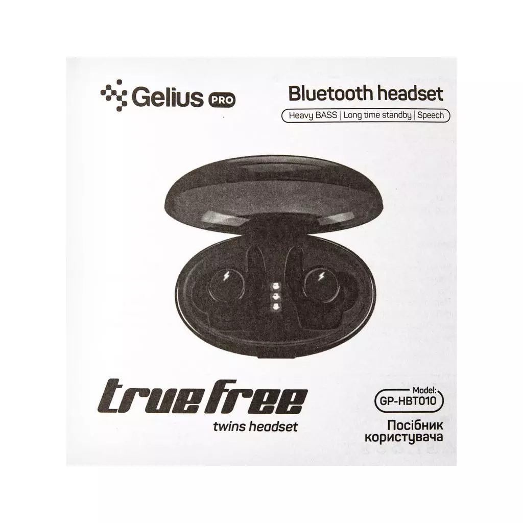 Наушники Gelius Pro TrueFree GP-HBT010 Black (00000074835) - 2 Наушники Gelius Pro TrueFree GP-HBT010 Black (00000074835) - 2