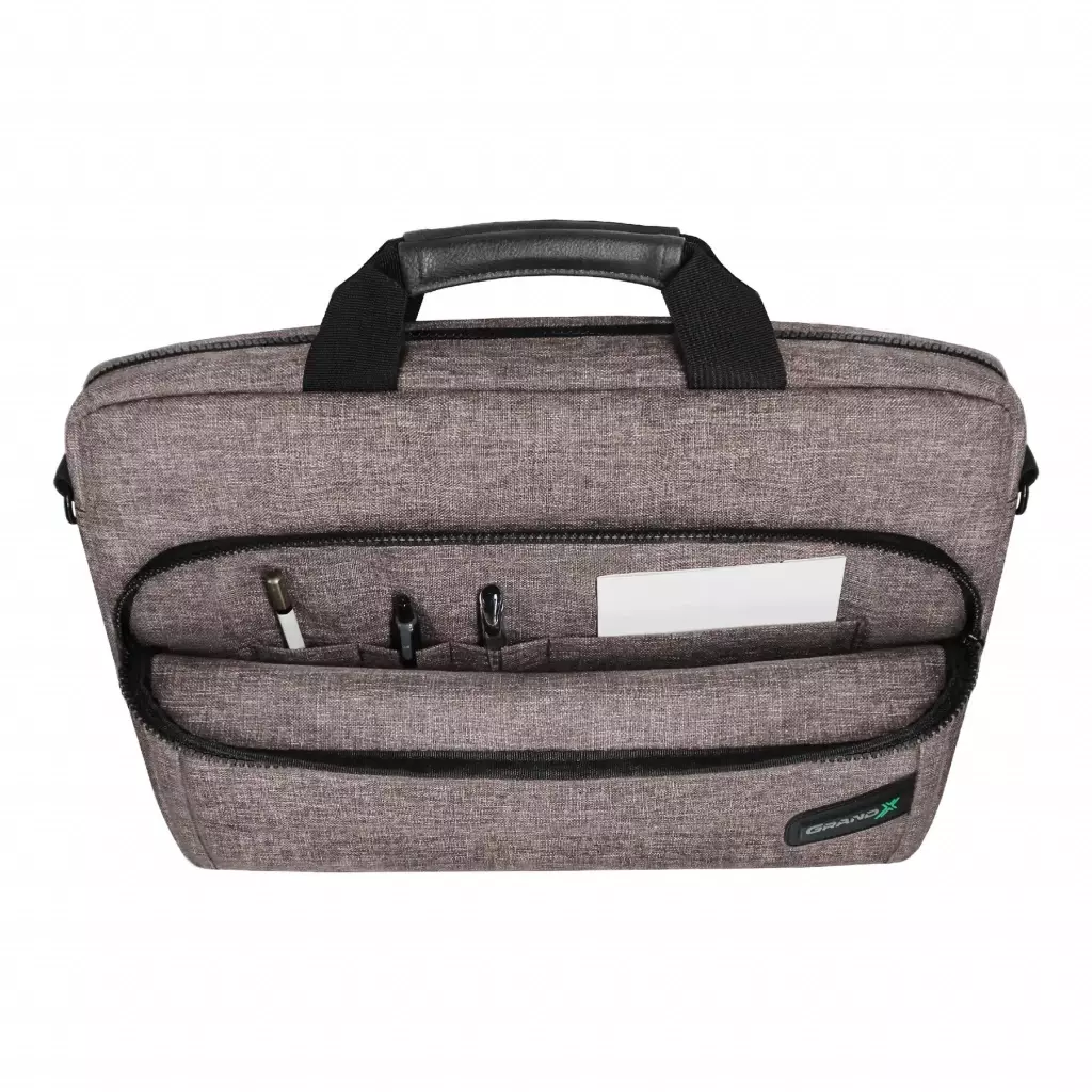 Сумка для ноутбука Grand-X 14'' SB-148 soft pocket Brown (SB-148B) - 2 Сумка для ноутбука Grand-X 14'' SB-148 soft pocket Brown (SB-148B) - 2
