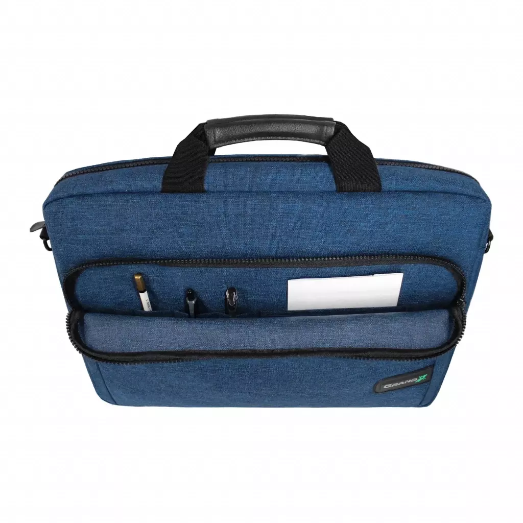 Сумка для ноутбука Grand-X 14-15'' SB-149 soft pocket Navy (SB-149N) - 2 Сумка для ноутбука Grand-X 14-15'' SB-149 soft pocket Navy (SB-149N) - 2