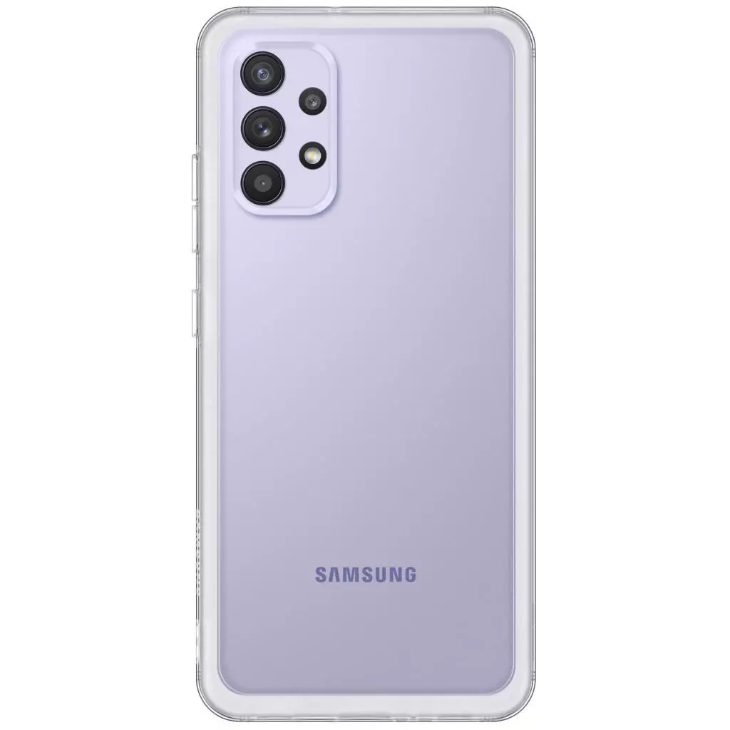 Чехол для моб. телефона Samsung SAMSUNG Galaxy A32/A325 Soft Clear Cover Transparency (EF-QA325TTEGRU)