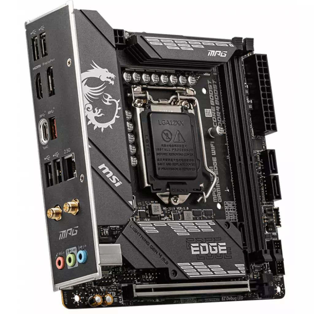 Материнская плата MSI MPG B560I GAMING EDGE WIFI - 3 Материнская плата MSI MPG B560I GAMING EDGE WIFI - 3