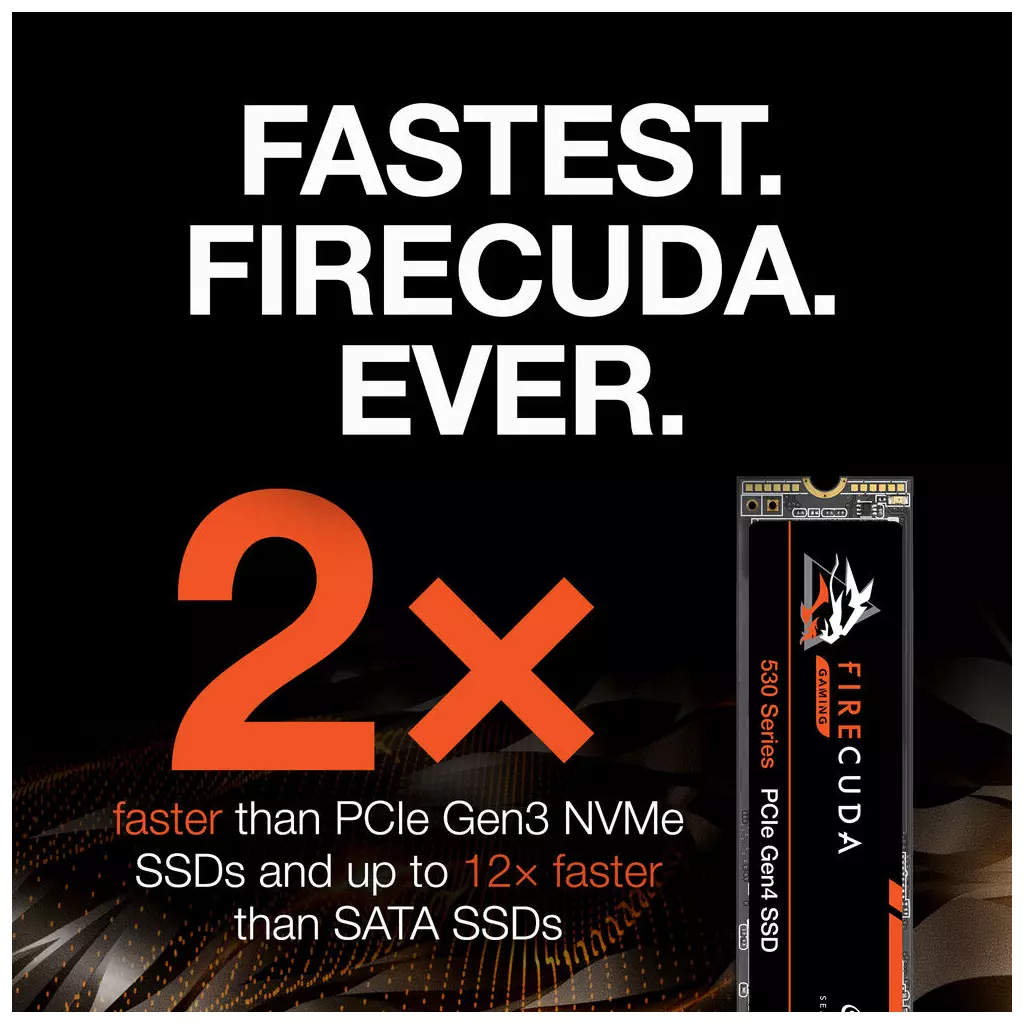 Накопитель SSD M.2 2280 2TB FireCuda 530 Seagate (ZP2000GM3A013) - 3