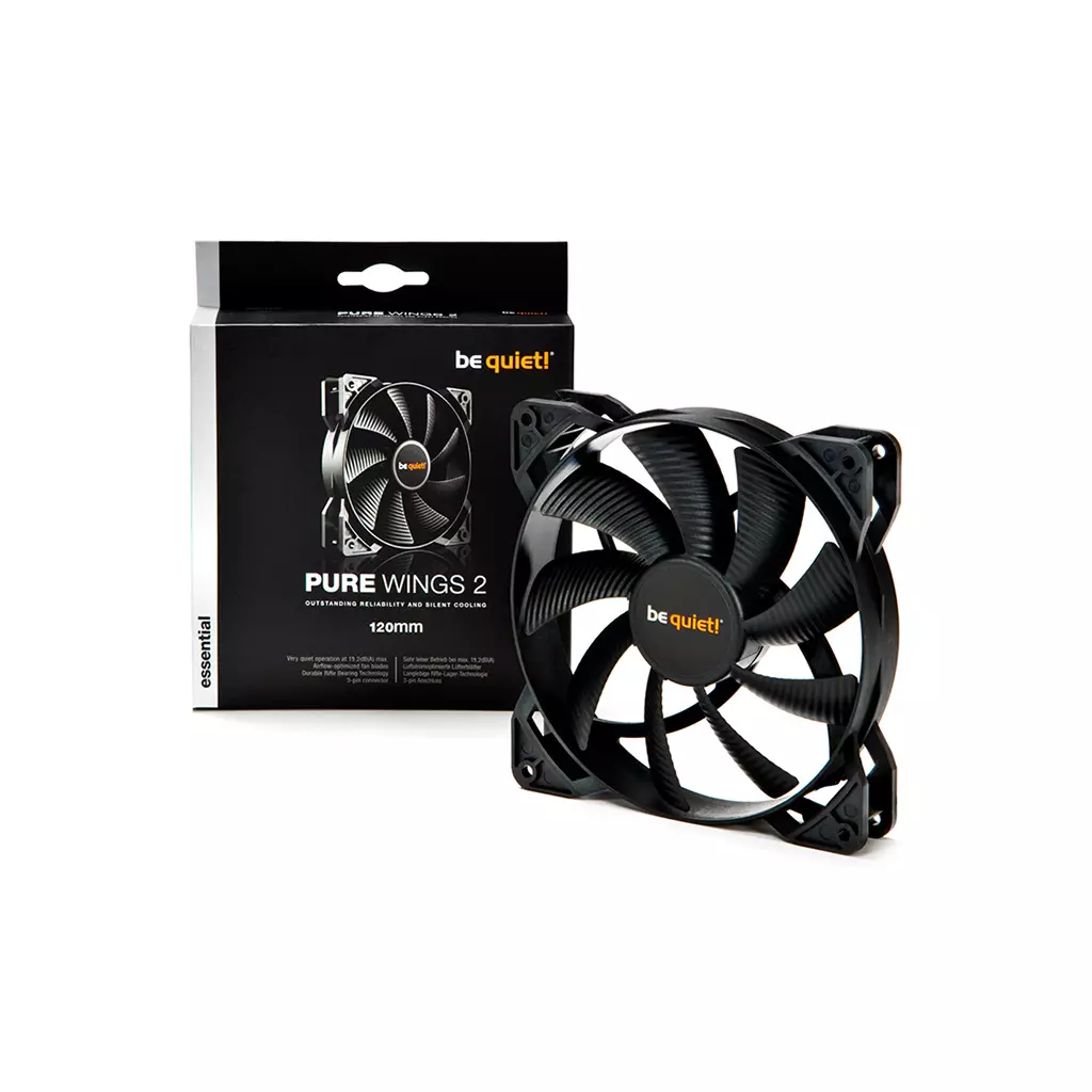 Кулер для корпуса Be quiet! Pure Wings 2 120mm PWM (BL039) - 2