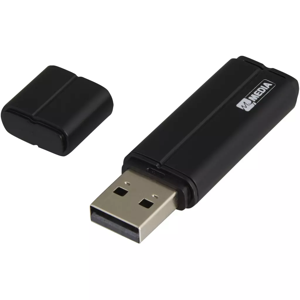 USB флеш накопитель Verbatim 16GB MyMedia Black USB 2.0 (69261) - 2