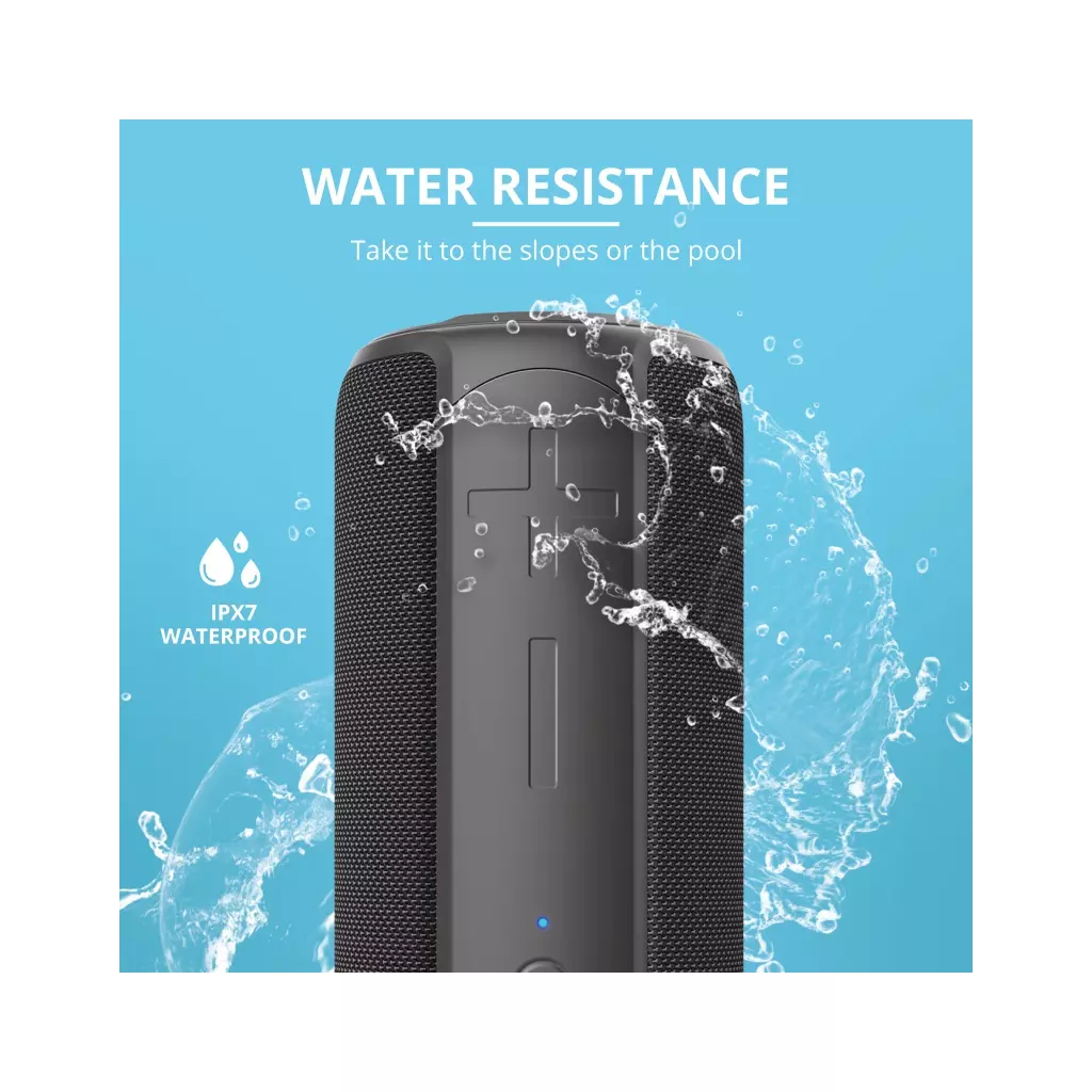 Акустическая система Trust Caro Max Powerful Bluetooth Speaker Black (23833) - 2