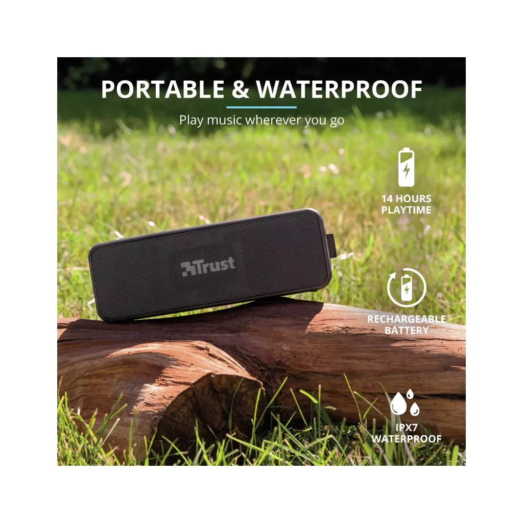 Акустическая система Trust Zowy Max Bluetooth Speaker Black (23825) - 1