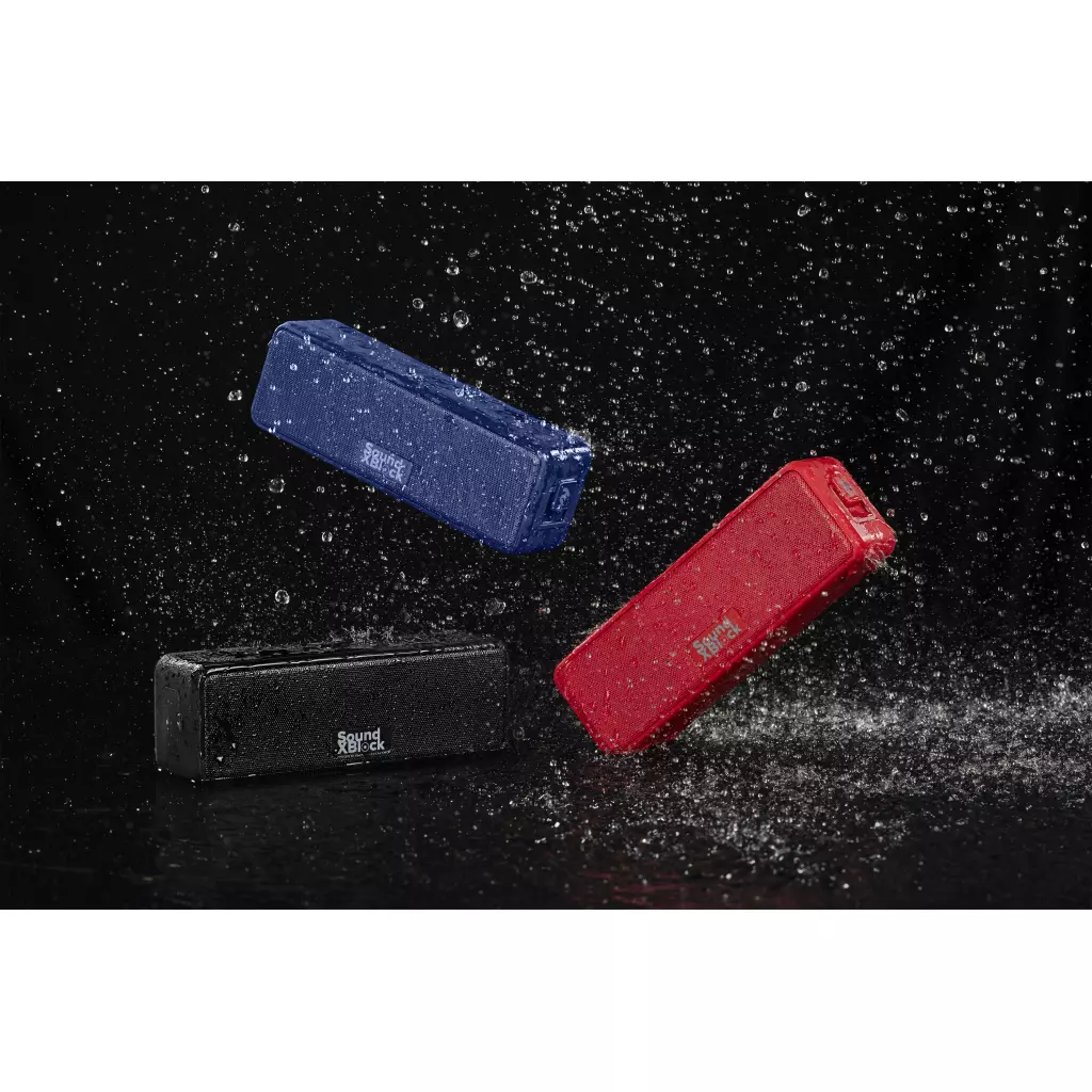 Акустическая система 2E SoundXBlock TWS MP3 Wireless Waterproof Red (2E-BSSXBWRD) - 1 Акустическая система 2E SoundXBlock TWS MP3 Wireless Waterproof Red (2E-BSSXBWRD) - 1