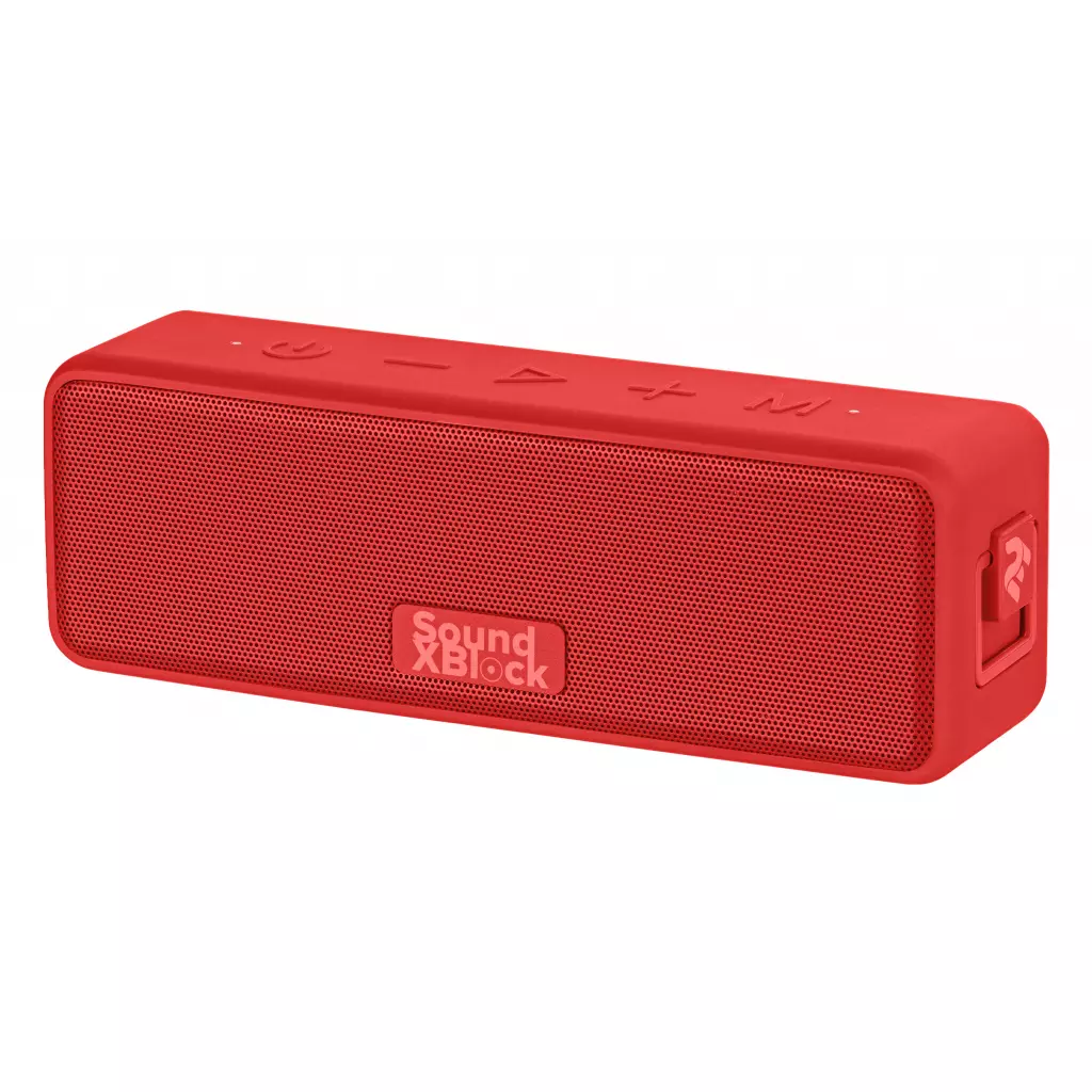 Акустическая система 2E SoundXBlock TWS MP3 Wireless Waterproof Red (2E-BSSXBWRD) - 2 Акустическая система 2E SoundXBlock TWS MP3 Wireless Waterproof Red (2E-BSSXBWRD) - 2