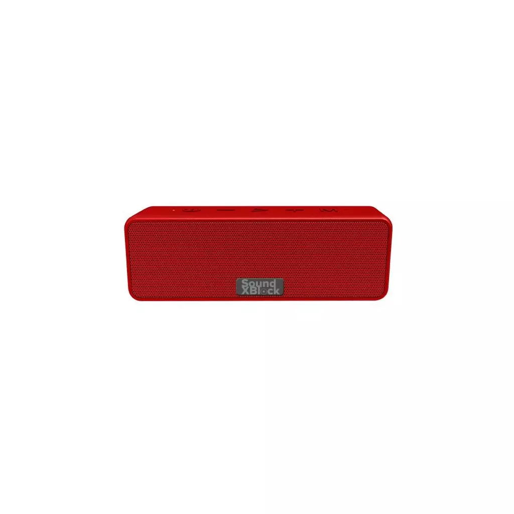 Акустическая система 2E SoundXBlock TWS MP3 Wireless Waterproof Red (2E-BSSXBWRD)