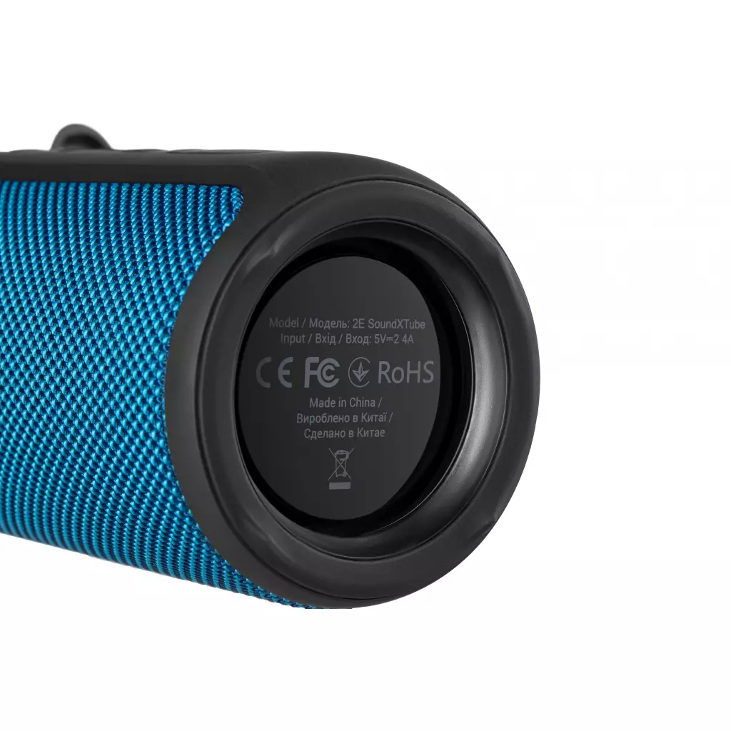 Акустическая система 2E SoundXTube TWS MP3 Wireless Waterproof Blue (2E-BSSXTWBL) - 7 Акустическая система 2E SoundXTube TWS MP3 Wireless Waterproof Blue (2E-BSSXTWBL) - 7