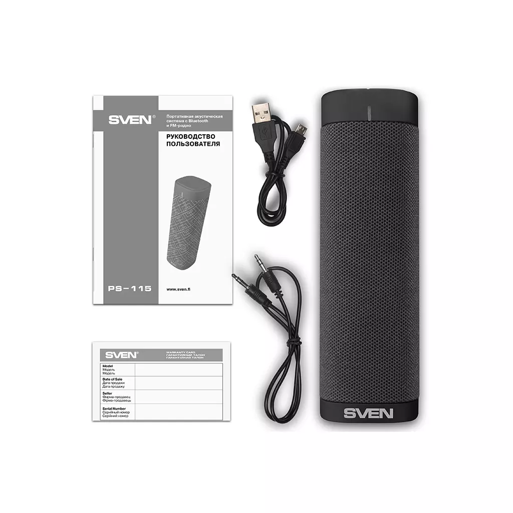 Акустическая система Sven PS-115 Black - 6 Акустическая система Sven PS-115 Black - 6