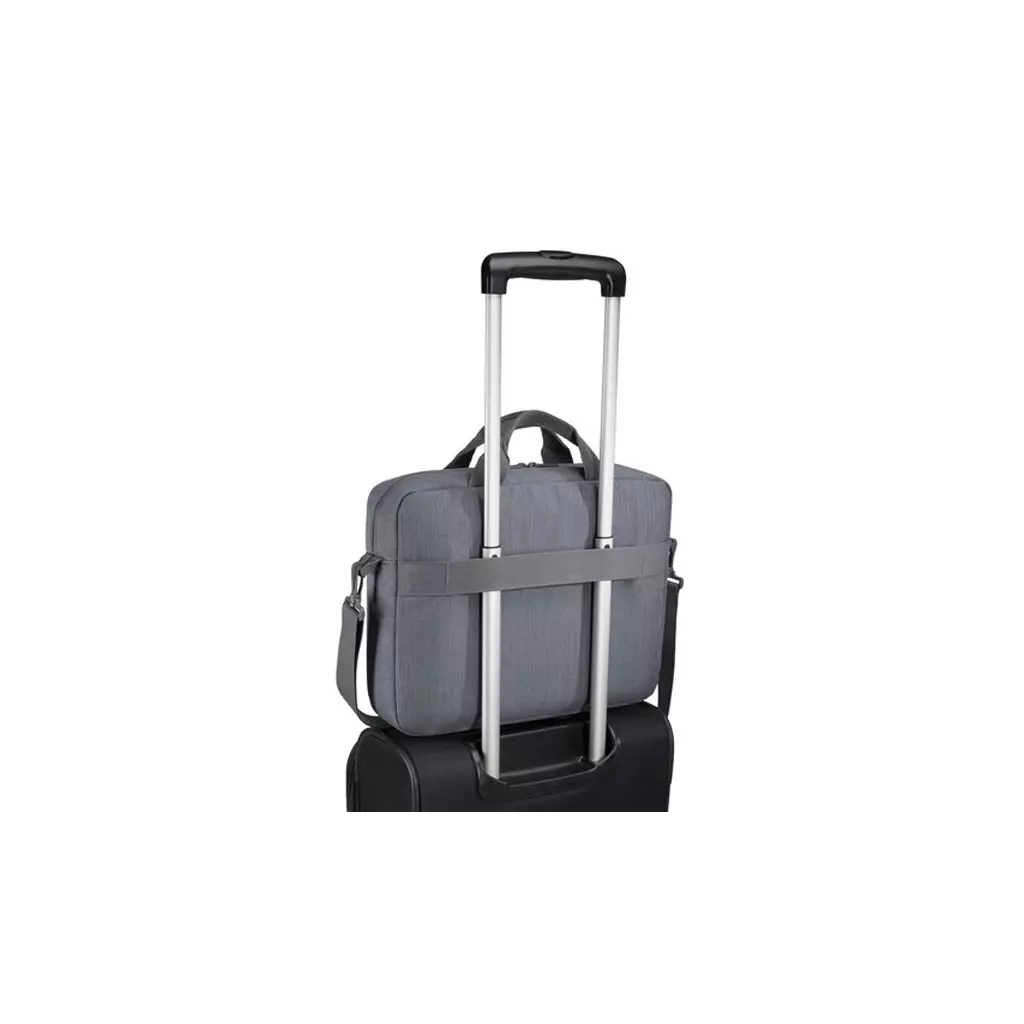 Сумка для ноутбука Case Logic 14" Huxton Attache HUXA-214 Graphite (3204651) - 6 Сумка для ноутбука Case Logic 14" Huxton Attache HUXA-214 Graphite (3204651) - 6