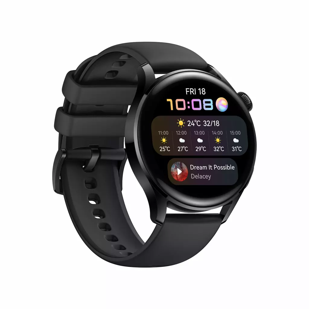 Смарт-часы Huawei Watch 3 Black (55026820) - 3
