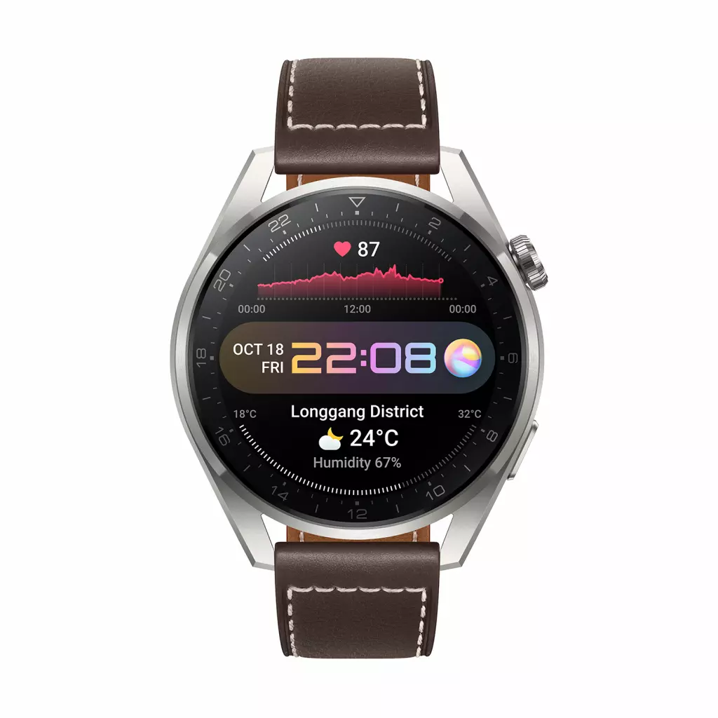 Смарт-часы Huawei Watch 3 Pro Classic Titanium (55026781) - 2