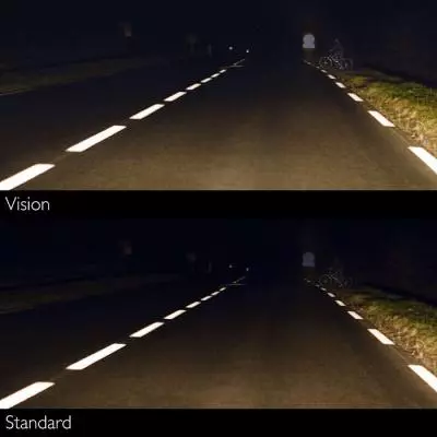 Автолампа PHILIPS H1 Vision, 3200K, 1шт (12258PRB1) - 2 Автолампа PHILIPS H1 Vision, 3200K, 1шт (12258PRB1) - 2