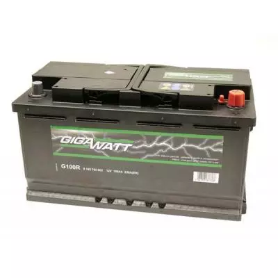 Аккумулятор автомобильный GigaWatt 100А (0185760002) - 1 Аккумулятор автомобильный GigaWatt 100А (0185760002) - 1