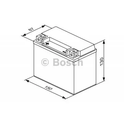 Аккумулятор автомобильный Bosch 10A (0 092 M60 140) - 4 Аккумулятор автомобильный Bosch 10A (0 092 M60 140) - 4