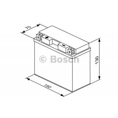 Аккумулятор автомобильный Bosch 12A (0 092 M60 190) - 4 Аккумулятор автомобильный Bosch 12A (0 092 M60 190) - 4