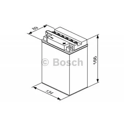 Аккумулятор автомобильный Bosch 14A (0 092 M4F 340) - 4 Аккумулятор автомобильный Bosch 14A (0 092 M4F 340) - 4