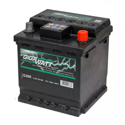 Аккумулятор автомобильный GigaWatt 40А (0185754006) - 1 Аккумулятор автомобильный GigaWatt 40А (0185754006) - 1