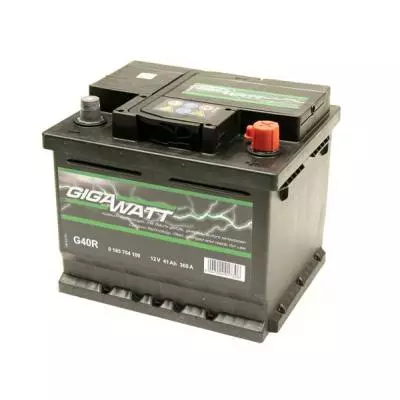 Аккумулятор автомобильный GigaWatt 41А (0185754100) - 1 Аккумулятор автомобильный GigaWatt 41А (0185754100) - 1