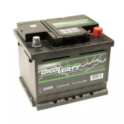 Аккумулятор автомобильный GigaWatt 41А (0185754100) - 2 Аккумулятор автомобильный GigaWatt 41А (0185754100) - 2