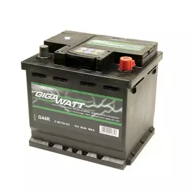 Аккумулятор автомобильный GigaWatt 45А (0185754512) - 1 Аккумулятор автомобильный GigaWatt 45А (0185754512) - 1