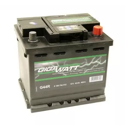 Аккумулятор автомобильный GigaWatt 45А (0185754512) - 2 Аккумулятор автомобильный GigaWatt 45А (0185754512) - 2