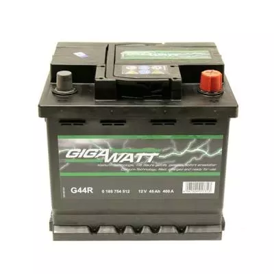 Аккумулятор автомобильный GigaWatt 45А (0185754512)