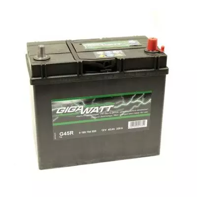 Аккумулятор автомобильный GigaWatt 45А (0185754555) - 2 Аккумулятор автомобильный GigaWatt 45А (0185754555) - 2