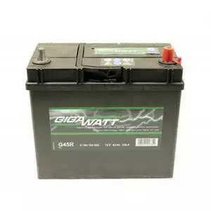 Аккумулятор автомобильный GigaWatt 45А (0185754555)