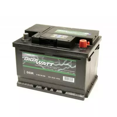 Аккумулятор автомобильный GigaWatt 53А (0185755300) - 1 Аккумулятор автомобильный GigaWatt 53А (0185755300) - 1