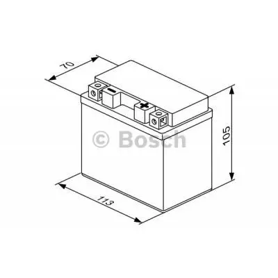Аккумулятор автомобильный Bosch 5A (0 092 M60 090) - 4 Аккумулятор автомобильный Bosch 5A (0 092 M60 090) - 4