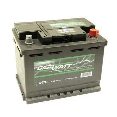 Аккумулятор автомобильный GigaWatt 60А (0185756008) - 2 Аккумулятор автомобильный GigaWatt 60А (0185756008) - 2