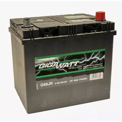 Аккумулятор автомобильный GigaWatt 60А (0185756012) - 2 Аккумулятор автомобильный GigaWatt 60А (0185756012) - 2