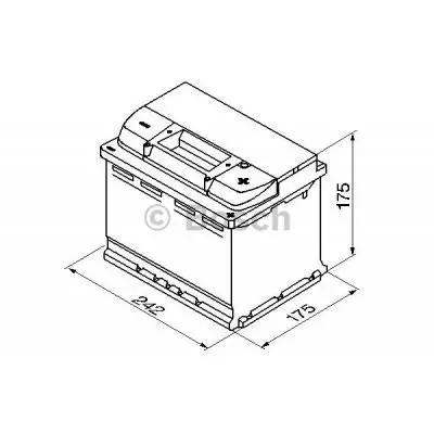 Аккумулятор автомобильный Bosch 61А (0 092 S50 040) - 10 Аккумулятор автомобильный Bosch 61А (0 092 S50 040) - 10