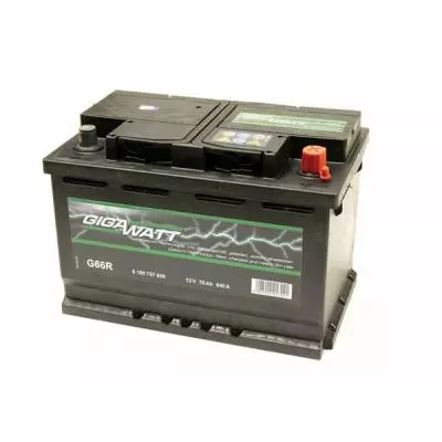 Аккумулятор автомобильный GigaWatt 70А (0185757009) - 1 Аккумулятор автомобильный GigaWatt 70А (0185757009) - 1