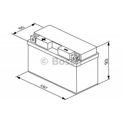Аккумулятор автомобильный Bosch 7A (0 092 M60 080) - 4 Аккумулятор автомобильный Bosch 7A (0 092 M60 080) - 4