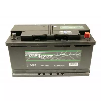 Аккумулятор автомобильный GigaWatt 90А (0185759022)