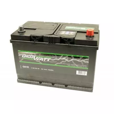 Аккумулятор автомобильный GigaWatt 91А (0185759100) - 1 Аккумулятор автомобильный GigaWatt 91А (0185759100) - 1