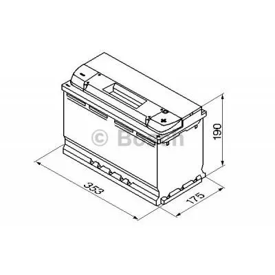 Аккумулятор автомобильный Bosch 95А (0 092 S40 130) - 5 Аккумулятор автомобильный Bosch 95А (0 092 S40 130) - 5