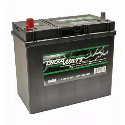 Аккумулятор автомобильный GigaWatt 45А (0185754557) - 2 Аккумулятор автомобильный GigaWatt 45А (0185754557) - 2