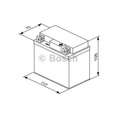 Аккумулятор автомобильный Bosch 4A (0 092 M60 040) - 4 Аккумулятор автомобильный Bosch 4A (0 092 M60 040) - 4