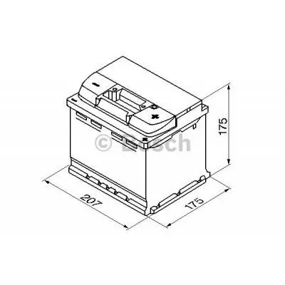 Аккумулятор автомобильный Bosch 52А (0 092 S50 010) - 10 Аккумулятор автомобильный Bosch 52А (0 092 S50 010) - 10